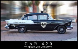 Car 420 Serve & Medicate Weed Memes