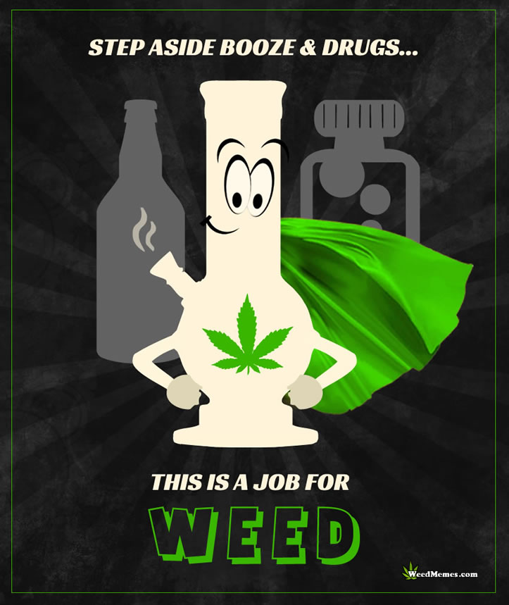 Best Weed vs Alcohol & Weed Is Not A Drug memes, quotes. 