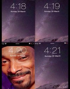 Snoop 420 Meme Phone Screen