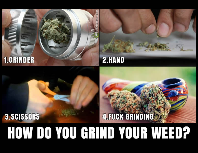 How Do You Grind Weed