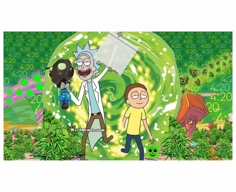 Rick And Morty Planet 420 To Re-Up When Out Of Weed Memes