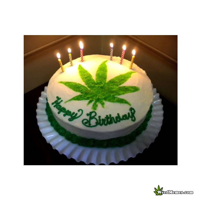 weed-birthday-cake-leaf-icing - Weed Memes. weed-birthday-cake-leaf-icing. 